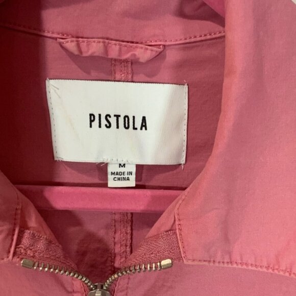 Pistola Meg Romper Zip Front Flamingo Pink Size Medium - Picture 4 of 13